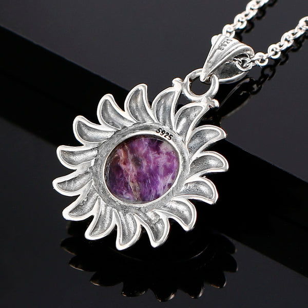 Charoite necklace