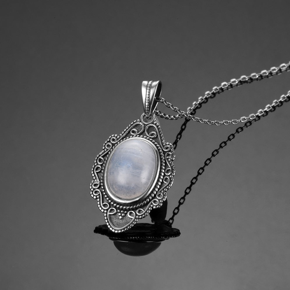 Moonstone necklace