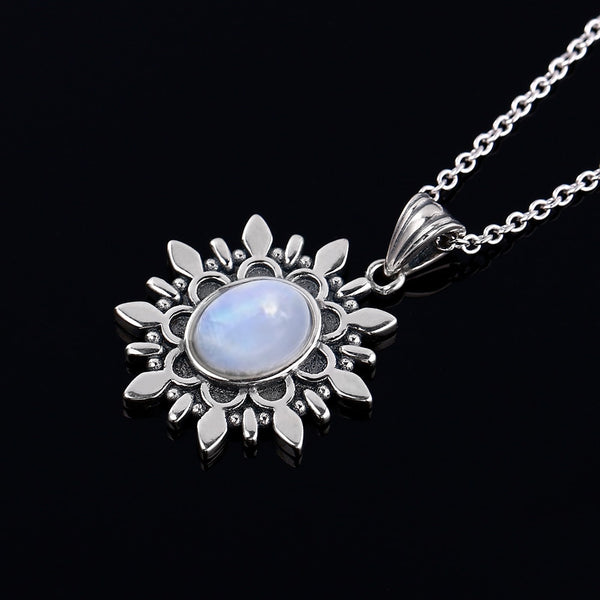 Moonstone necklace