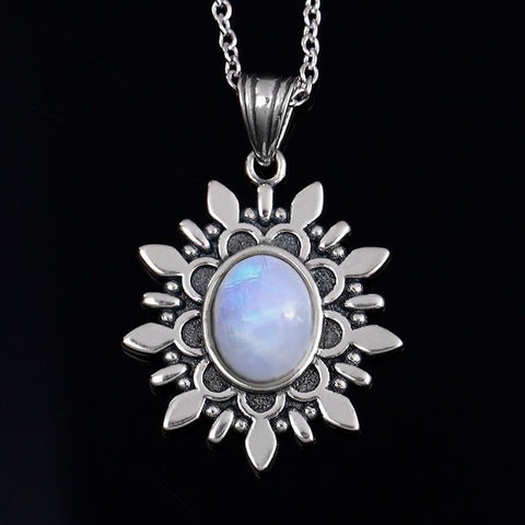 Moonstone necklace