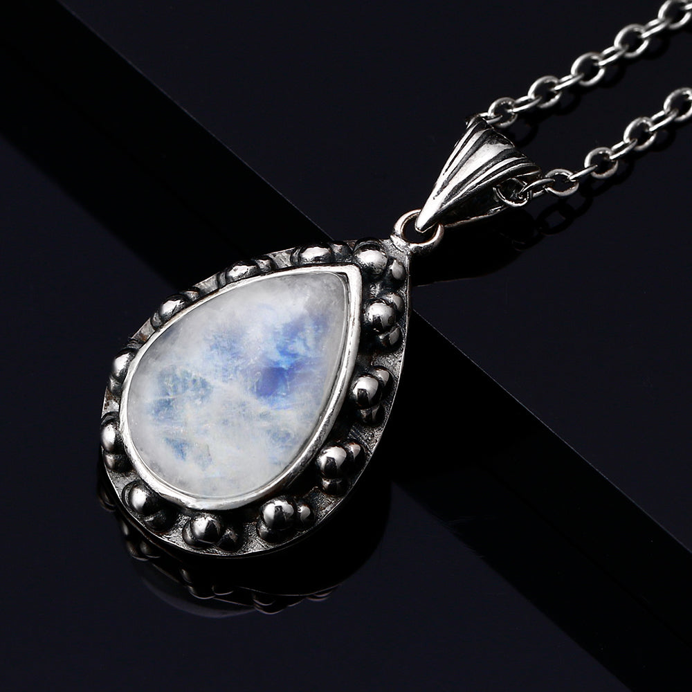 Moonstone necklace