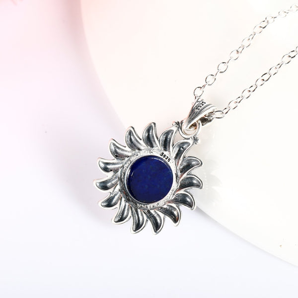 Silver Lapis Lazuli necklace